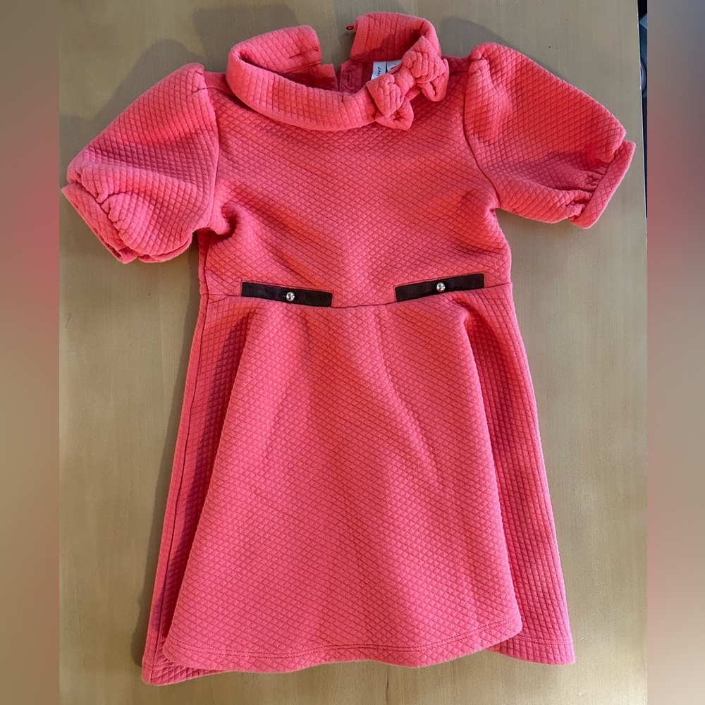 Janie and Jack, the west side dress, size 6, blazing sun color